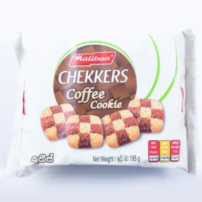 Maliban Chekkers Coffee Cookies 195g