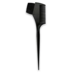 Dual Head Plastic Hair Coloring Brush, For Application Of Henna And Hair Color