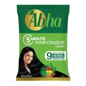 Abha 5min Hair Coloring Liquid 21ml