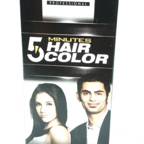 Evon 5 min Hair color Natutal Black with keratin and Aloe vera ( Black 1.0 )20ml