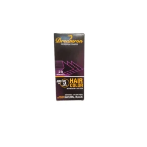Dreamron Just 5 min hlair color (2.0 Brown Black ) 20ml