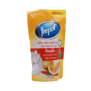 Teepol Orange with Aloe Vera Dishwashing Liquid