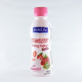 Rich Life  Strawberry Drinking Yoghurt 180ml