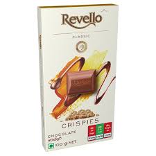 Revello calssic crispies chocolate 100g
