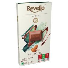 Revello calssic almond chocolate 100g