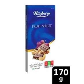 Ritzbury Fruit & Nut Milk Chocolate - 170g