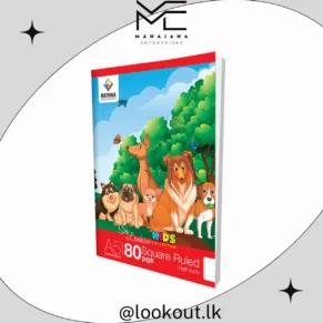 A5 Eercise Book 80 pgs single Ruled Half-inch